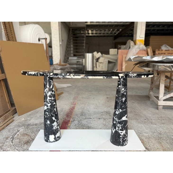 Black Marble Entry Table factory